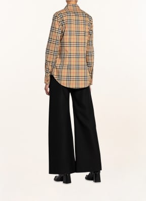 BURBERRY Shirt blouse LAPWING, Color: BROWN/ BLACK/ RED (Image 1)