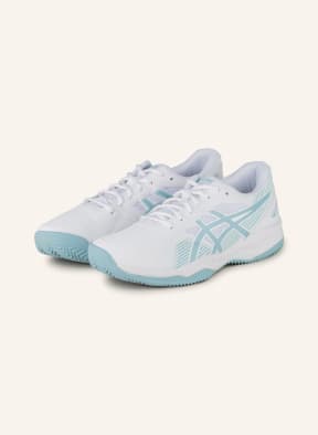 ASICS Tennis shoes GEL-GAME 8, Color: WHITE/ BLUE GRAY (Image 1)