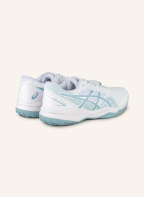 ASICS Tennis shoes GEL-GAME 8, Color: WHITE/ BLUE GRAY (Image 1)
