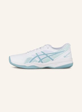 ASICS Tennis shoes GEL-GAME 8, Color: WHITE/ BLUE GRAY (Image 1)