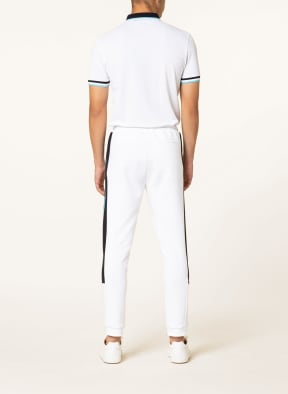 BOSS Sweatpants HADIKO, Color: WHITE/ BLACK/ TURQUOISE (Image 1)