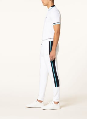 BOSS Sweatpants HADIKO, Color: WHITE/ BLACK/ TURQUOISE (Image 1)