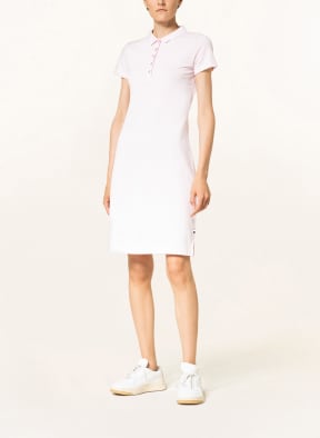 BOSS Piqué polo dress EPALLA, Color: LIGHT PINK (Image 1)