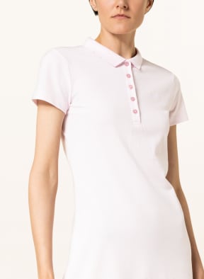 BOSS Piqué polo dress EPALLA, Color: LIGHT PINK (Image 1)