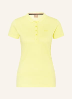BOSS Piqué polo shirt EPOLA, Color: YELLOW (Image 1)