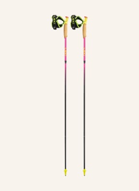 LEKI Trekking poles ULTRATRAIL FX.ONE SUPERLITE, Color: NEON PINK (Image 1)