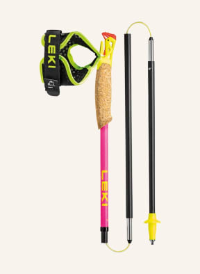 LEKI Trekking poles ULTRATRAIL FX.ONE SUPERLITE, Color: NEON PINK (Image 1)