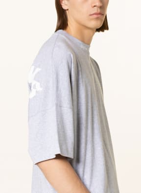 Palm Angels Oversized shirt, Color: LIGHT GRAY (Image 1)