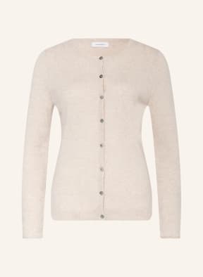 darling harbour Cashmere cardigan, Color: BEIGE (Image 1)