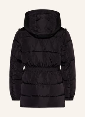 TOMMY HILFIGER Steppjacke mit abnehmbaren Ärmeln, Farbe: SCHWARZ (Bild 1)