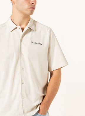 Calvin Klein Jeans Short sleeve shirt relaxed fit, Color: CREAM (Image 1)