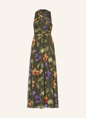 LAUREN RALPH LAUREN Kleid NASAZY, Farbe: KHAKI/ LACHS/ LILA (Bild 1)