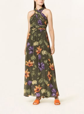 LAUREN RALPH LAUREN Kleid NASAZY, Farbe: KHAKI/ LACHS/ LILA (Bild 1)