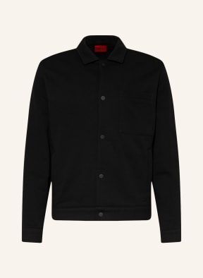HUGO Overshirt HEJRIK, Color: BLACK (Image 1)