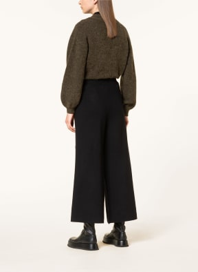 GESTUZ Knit culottes TALLIGZ, Color: BLACK (Image 1)
