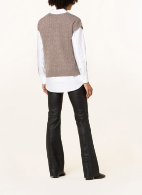 darling harbour Pullunder mit Cashmere, Farbe: TAUPE (Bild 1)