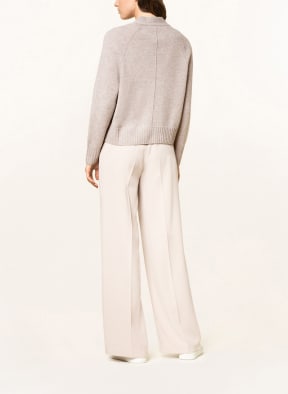 darling harbour Cardigan with cashmere , Color: BEIGE (Image 1)