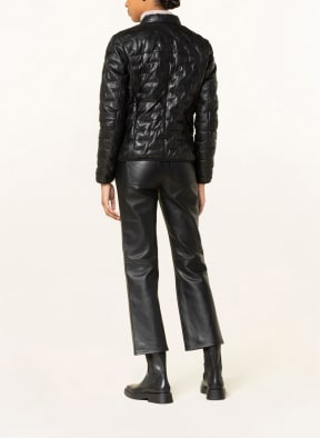 MILESTONE Leather jacket SINA , Color: BLACK (Image 1)