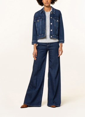 JOOP! Denim jacket with 3/4 sleeves, Color: 442 TurquoiseAqua 442 (Image 1)