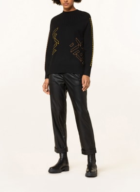 SPORTALM Pullover mit Glitzergarn, Farbe: SCHWARZ (Bild 1)