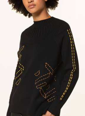 SPORTALM Pullover mit Glitzergarn, Farbe: SCHWARZ (Bild 1)