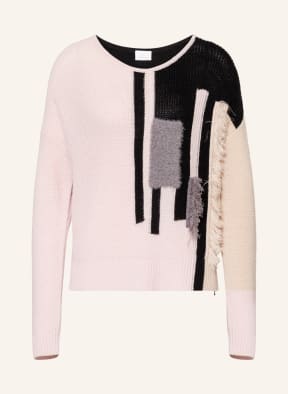 SPORTALM Pullover, Farbe: SCHWARZ/ HELLROSA/ GRAU (Bild 1)