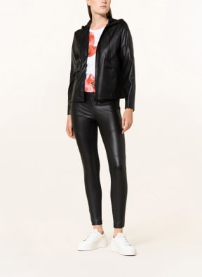 SPORTALM Jacket in leather look, Color: BLACK (Image 1)