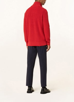 CLOSED Half-zip sweater , Color: DARK RED (Image 1)