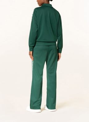 GOLDEN GOOSE Training jacket DENISE with tuxedo stripe, Color: GREEN (Image 1)