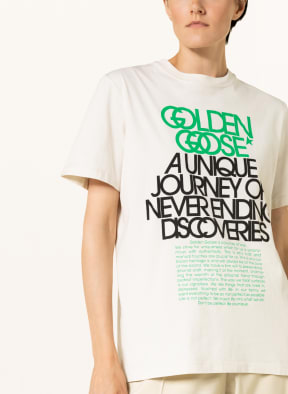 GOLDEN GOOSE T-shirt, Color: ECRU (Image 1)