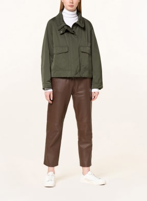 WEEKEND MaxMara Quilted jacket FIORITO, Color: OLIVE (Image 1)