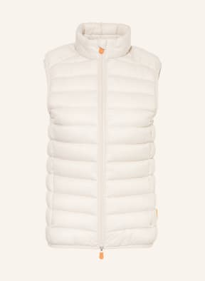 SAVE THE DUCK Quilted vest GIGA CHARLOTTE, Color: CREAM (Image 1)