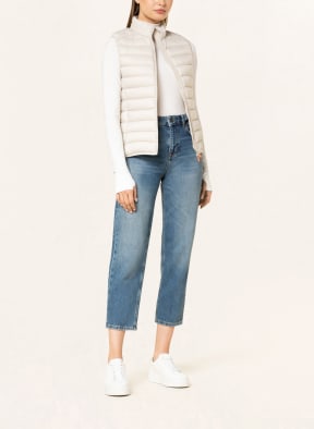 SAVE THE DUCK Quilted vest GIGA CHARLOTTE, Color: CREAM (Image 1)