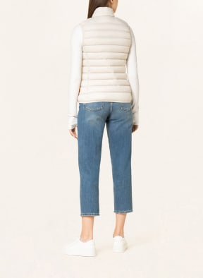 SAVE THE DUCK Quilted vest GIGA CHARLOTTE, Color: CREAM (Image 1)
