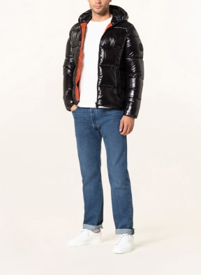 SAVE THE DUCK Quilted jacket EDGARD, Color: BLACK (Image 1)