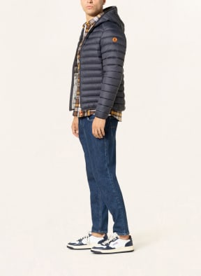 SAVE THE DUCK Quilted jacket DONALD, Color: DARK GRAY (Image 1)