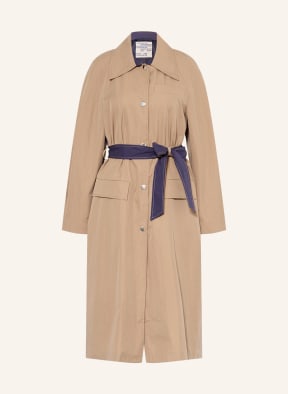 BAUM UND PFERDGARTEN Trench coat DENIZ, Color: CAMEL/ DARK BLUE (Image 1)