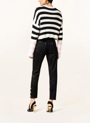 BALMAIN Skinny jeans, Color: BLACK (Image 1)