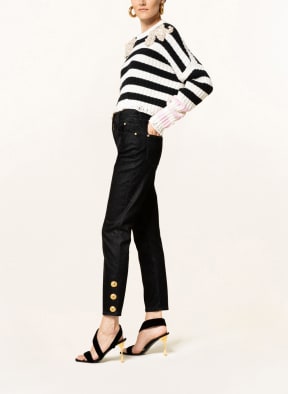 BALMAIN Skinny jeans, Color: BLACK (Image 1)