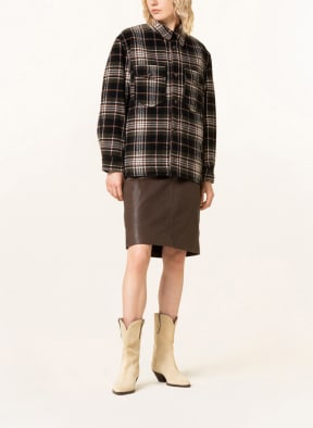 ISABEL MARANT ÉTOILE Overjacket ERVEY, Farbe: DUNKELBLAU/ ROSA/ WEISS (Bild 1)