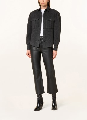 ISABEL MARANT ÉTOILE Overshirt FLORRIE, Farbe: DUNKELGRAU (Bild 1)