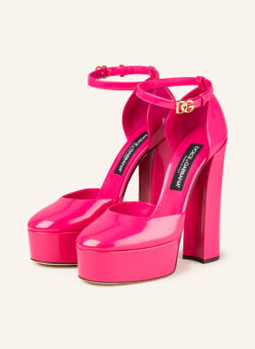 DOLCE & GABBANA Platform pumps, Color: PINK (Image 1)