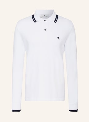 ETRO Piqué polo shirt, Color: WHITE (Image 1)