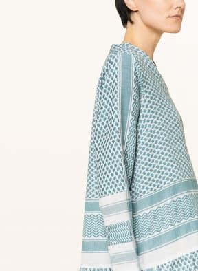 SUMMERY COPENHAGEN Kleid , Farbe: PETROL/ WEISS (Bild 1)