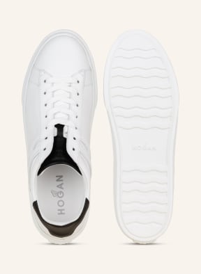 HOGAN Sneaker H365 in weiss/ schwarz