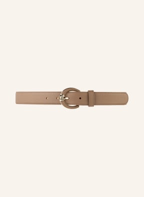 AIGNER Leather belt, Color: LIGHT BROWN (Image 1)