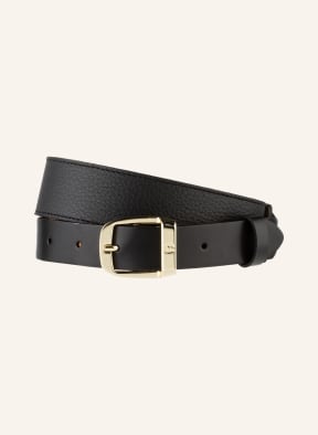 AIGNER Waist belt made of leather , Color: BLACK (Image 1)