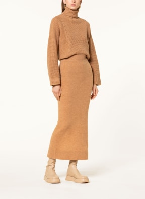 Calvin Klein Strickrock, Farbe: CAMEL (Bild 1)