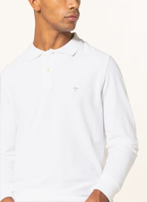 FYNCH-HATTON Piqué polo shirt, Color: WHITE (Image 1)