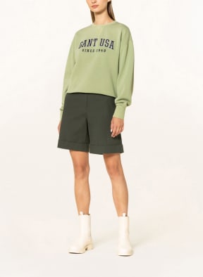 GANT Sweatshirt, Color: LIGHT GREEN (Image 1)